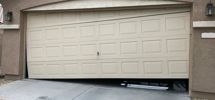 garage-door-bent-off-track-repair in London