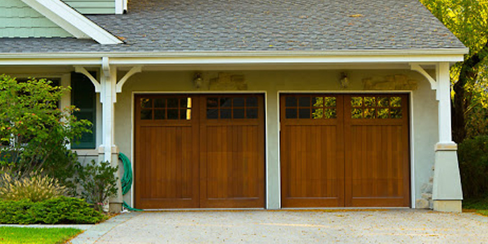 double garage doors aluminum in London